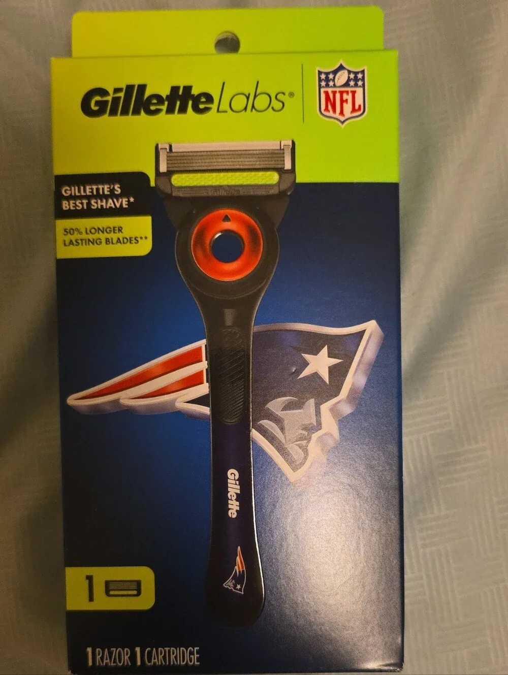 Gillette Labs Men’s Razor — Patriots